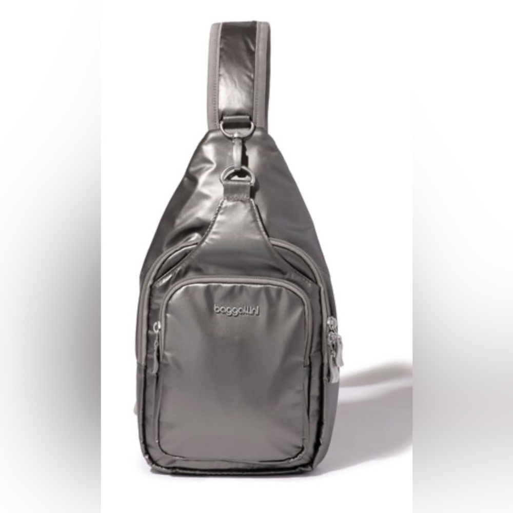 Central Park Sling | Gunmetal Metallic
